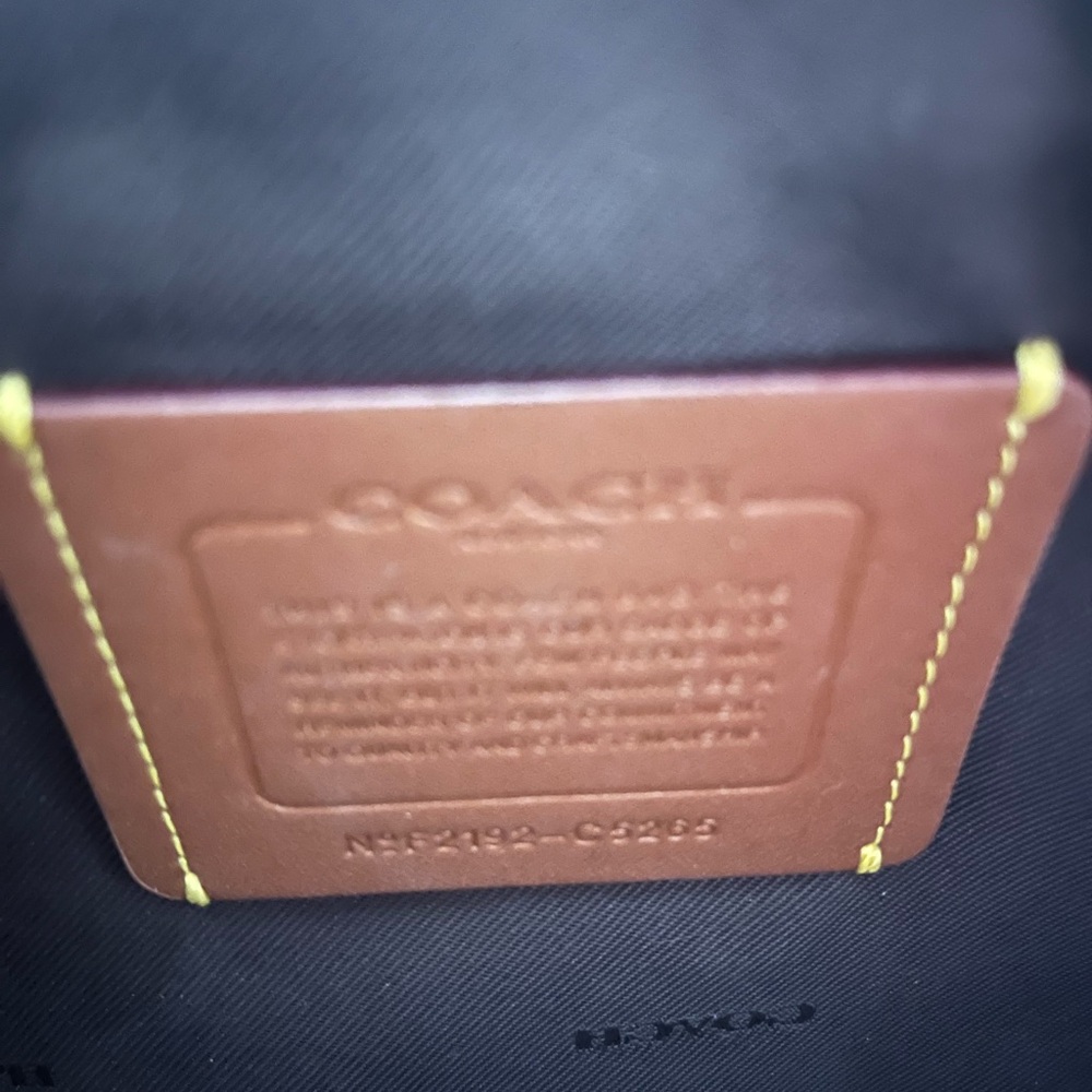 Coach burgundy leather and suede Lori bag - Picture 2 of 12